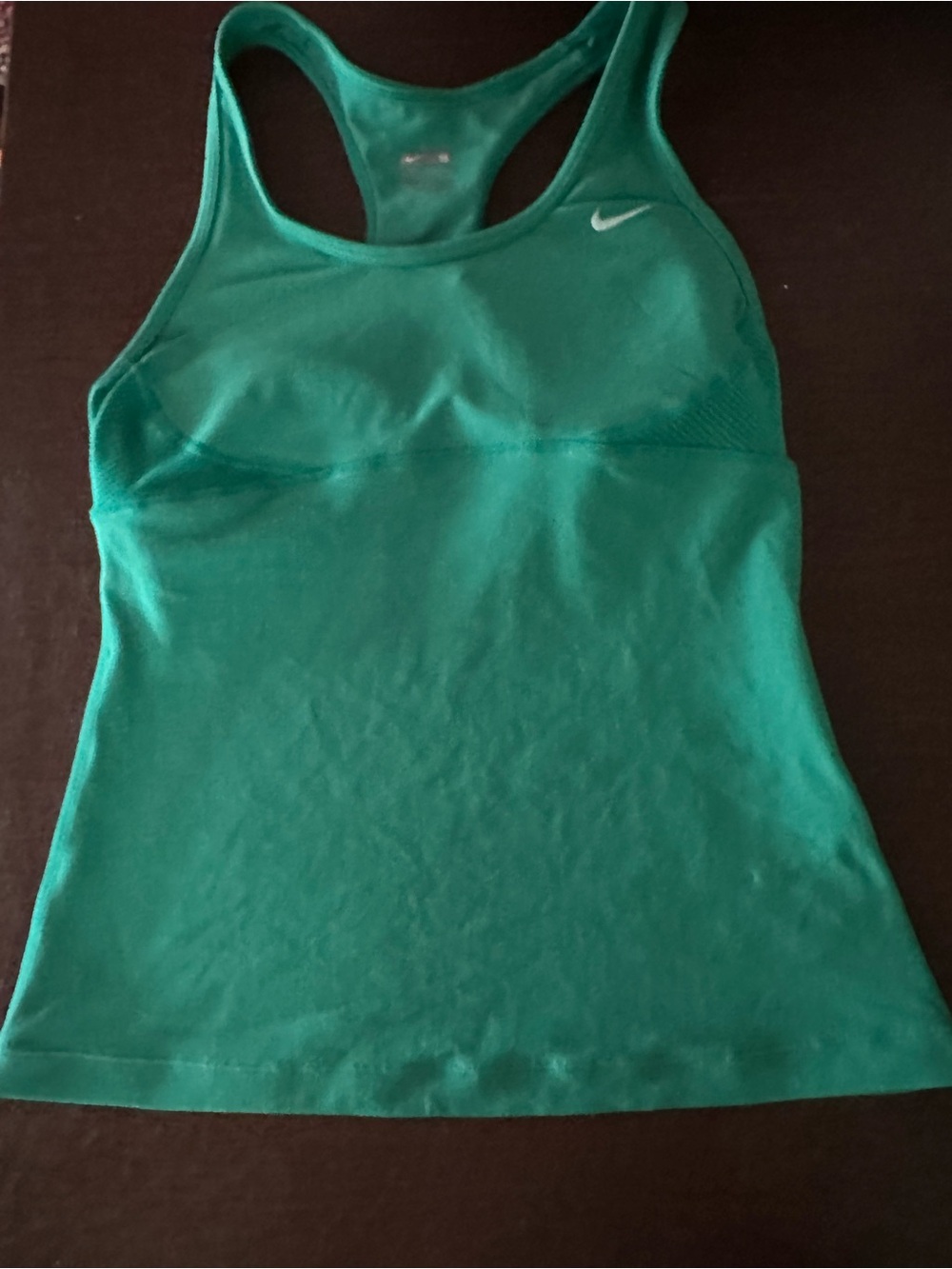 Nike Green Racerback Performance Tank - Picture 2 of 9